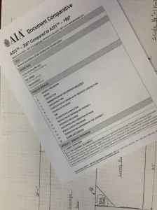 AIA Doc Comparative